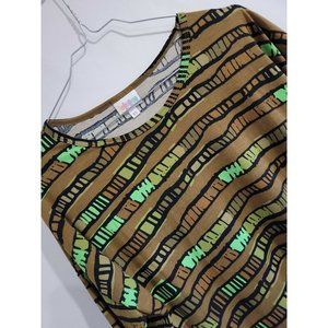 LuLaRoe Women's Irma Short Sleeve Tunic Shirt - XS